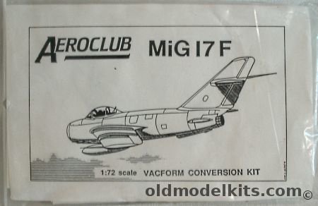 Aeroclub 1/72 Mig-17F Conversion Kit plastic model kit